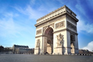 Arc de triomph, Paris France
