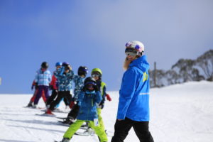 snowsports group lessons primary school students