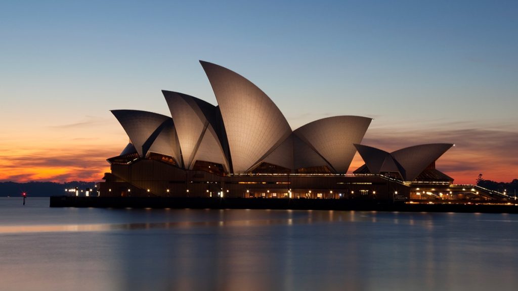 Sydney Opera House at Night, Australia