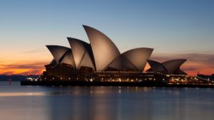Sydney Opera House at Night, Australia
