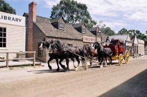 Sovereign Hill Horse and Carriage Streets