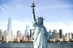 Statue of Liberty NYC skyline