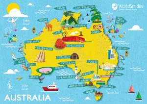 Classroom Map of Australia